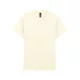Gildan HEAVY COTTON™ - 100% pamut, kerek nyakú unisex póló - Off White - L