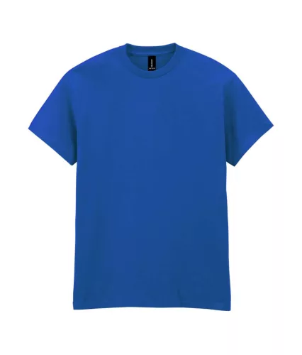 Gildan HEAVY COTTON™ - 100% pamut, kerek nyakú unisex póló - Királykék - S