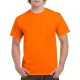 Gildan HEAVY COTTON™ - 100% pamut, kerek nyakú unisex póló - Neon narancs - 3XL