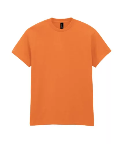 Gildan HEAVY COTTON™ - 100% pamut, kerek nyakú unisex póló - Mandarin - S