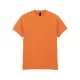 Gildan HEAVY COTTON™ - 100% pamut, kerek nyakú unisex póló - Mandarin - S