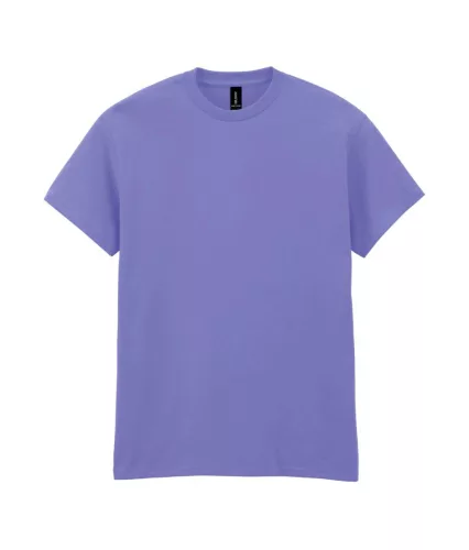 Gildan HEAVY COTTON™ - 100% pamut, kerek nyakú unisex póló - Violet - 2XL