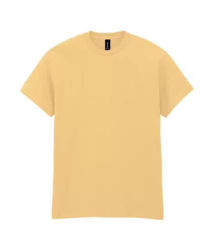Gildan HEAVY COTTON™ - 100% pamut, kerek nyakú unisex póló - Yellow Haze - 2XL