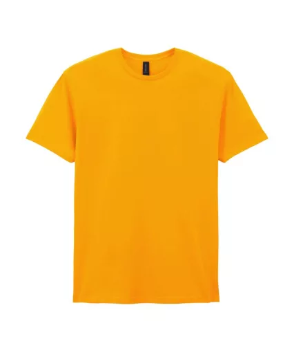 Gildan SOFTSTYLE® - Klasszikus szabású, oldalvarrás nélküli unisex póló - Gold - 2XL