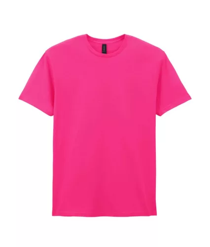 Gildan SOFTSTYLE® - Klasszikus szabású, oldalvarrás nélküli unisex póló - Heliconia - 2XL
