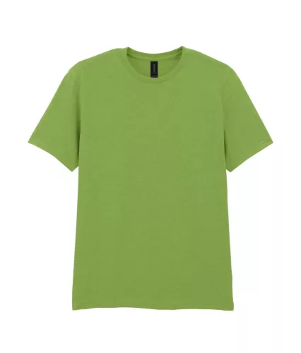 Gildan SOFTSTYLE® - Klasszikus szabású, oldalvarrás nélküli unisex póló - Kiwi - 2XL