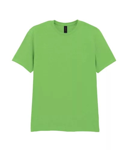 Gildan SOFTSTYLE® - Klasszikus szabású, oldalvarrás nélküli unisex póló - Lime - 2XL