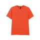Gildan SOFTSTYLE® - Klasszikus szabású, oldalvarrás nélküli unisex póló - Narancssárga - 2XL