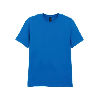   Gildan SOFTSTYLE® - Klasszikus szabású, oldalvarrás nélküli unisex póló - Királykék - XS
