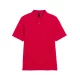 Gildan SOFTSTYLE® - Pamut pique férfi galléros póló - Piros - 3XL