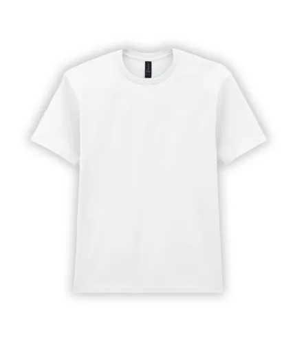 Gildan SOFTSTYLE™ - Klasszikus szabású, unisex póló - Fehér - L