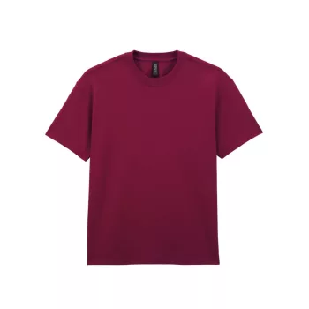 Gildan HAMMER - Oversize fazonú unisex póló - Garnet - S