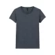 Gildan HEAVY COTTON™ - Enyhén karcsúsított szabású női póló - Dark Heather - 2XL