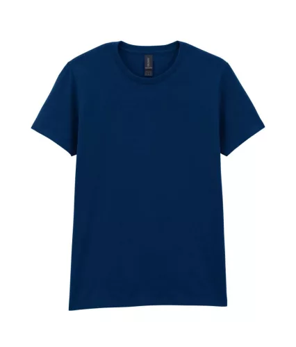 Gildan HEAVY COTTON™ - Enyhén karcsúsított szabású női póló - Tengerészkék - S