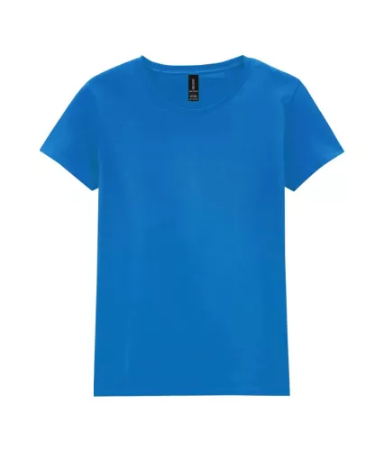 Gildan HEAVY COTTON™ - Enyhén karcsúsított szabású női póló - Királykék - L