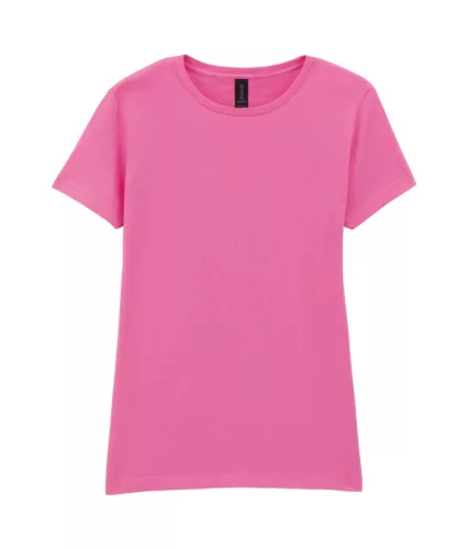 Gildan SOFTSTYLE ® - Enyhén karcsúsított szabású női póló - Azalea - L