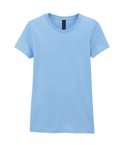 Gildan SOFTSTYLE ® - Enyhén karcsúsított szabású női póló - Light Blue - S