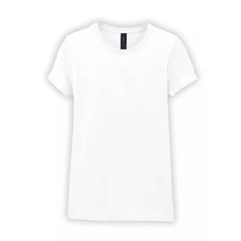   Gildan SOFTSTYLE ® - Enyhén karcsúsított szabású női póló - Fehér - XL