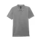 Gildan SOFTSTYLE™ - 100% gyűrűs fonású pamut, dupla pique női galléros póló - Sport Grey - 2XL