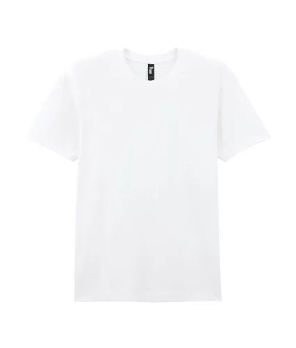 Gildan HAMMER - Modern klasszikus szabású, oldalvarrás nélküli unisex póló - Fehér - 4XL
