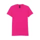 Gildan SOFTSTYLE® - Félszűkített, oldalvarrott fazonú, kerek nyakú női póló - Heliconia - 2XL