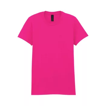   Gildan SOFTSTYLE® - Félszűkített, oldalvarrott fazonú, kerek nyakú női póló - Heliconia - L
