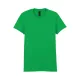 Gildan SOFTSTYLE® - Félszűkített, oldalvarrott fazonú, kerek nyakú női póló - Irish Green - M