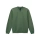Gildan SOFTSTYLE® - Bolyhos belsős, 1/4 cipzáras férfi pulóver - Military Green - L