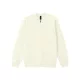 Gildan SOFTSTYLE® - Bolyhos belsős, 1/4 cipzáras férfi pulóver - Off White - 3XL