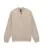 Gildan SOFTSTYLE® - Bolyhos belsős, 1/4 cipzáras férfi pulóver - Homok - 2XL