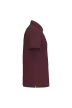 iDeal Basic - Pamut, pique galléros férfi póló - Ideal Burgundy - M