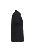 iDeal Basic - Pamut, pique galléros férfi póló - Ideal Black - 2XL