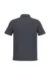 iDeal Basic - Pamut, pique galléros férfi póló - Ideal Dark Grey - S