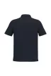 iDeal Basic - Pamut, pique galléros férfi póló - Ideal Navy - 3XL