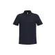 iDeal Basic - Pamut, pique galléros férfi póló - Ideal Navy - XL