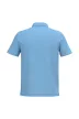 iDeal Basic - Pamut, pique galléros férfi póló - Ideal Sky Blue - 2XL
