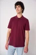 iDeal Basic - Pamut, pique galléros férfi póló - Ideal White - 2XL