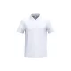 iDeal Basic - Pamut, pique galléros férfi póló - Ideal White - XL