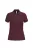 iDeal Basic - Pamut, pique galléros női póló - Ideal Burgundy - M