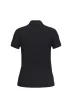 iDeal Basic - Pamut, pique galléros női póló - Ideal Black - XL