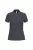 iDeal Basic - Pamut, pique galléros női póló - Ideal Dark Grey - S
