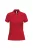 iDeal Basic - Pamut, pique galléros női póló - Ideal Red - S
