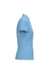 iDeal Basic - Pamut, pique galléros női póló - Ideal Sky Blue - L