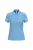 iDeal Basic - Pamut, pique galléros női póló - Ideal Sky Blue - S