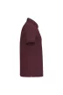 iDeal Basic - Egyenes szabású, pique galléros férfi póló - Ideal Burgundy - M