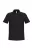 iDeal Basic - Egyenes szabású, pique galléros férfi póló - Ideal Black - 4XL