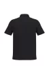 iDeal Basic - Egyenes szabású, pique galléros férfi póló - Ideal Black - 5XL