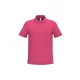 iDeal Basic - Egyenes szabású, pique galléros férfi póló - Ideal Fuchsia - XL