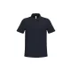 iDeal Basic - Egyenes szabású, pique galléros férfi póló - Ideal Navy - 3XL