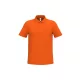 iDeal Basic - Egyenes szabású, pique galléros férfi póló - Ideal Orange - XL